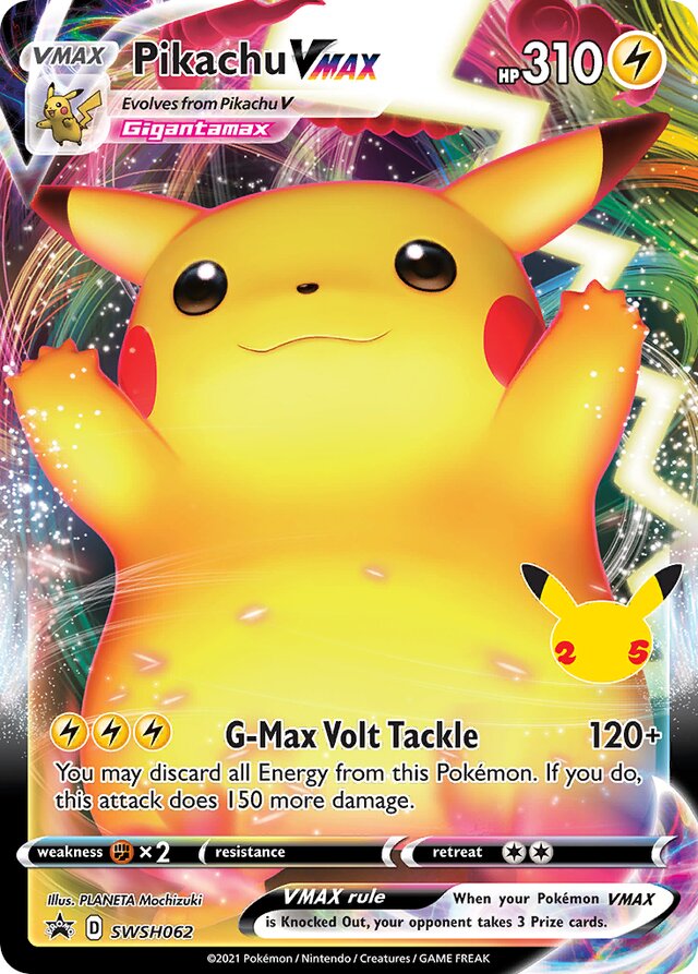SWSH062 PikachuVMAX SSP PROMO