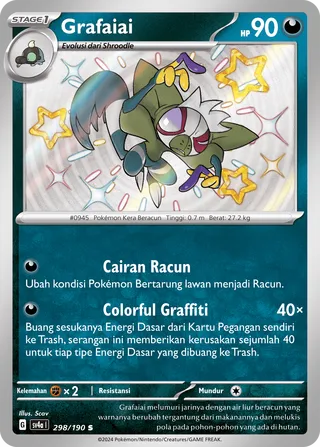 Grafaiai (Shiny Treasure ex 298/190)