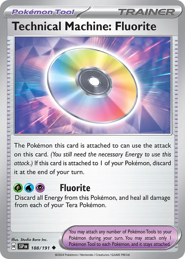 188/191 Technical Machine: Fluorite SSP Uncommon