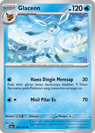 Glaceon (Transfiguration Mask 054/167)