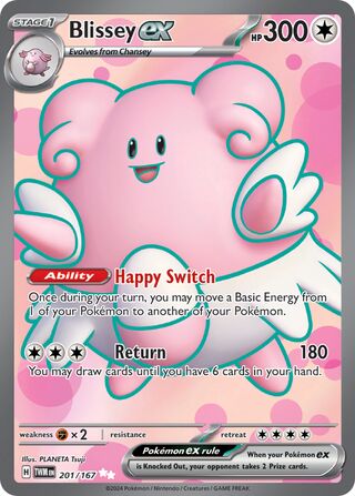Blissey ex (Twilight Masquerade 201/167)