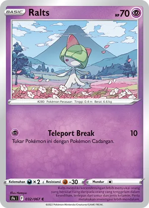 Ralts (Battle Region 032/067)