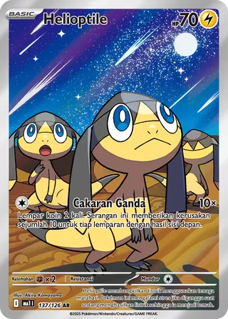 Helioptile (Mega Evolution 137/126)