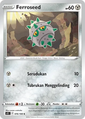 Ferroseed (Lost Abyss 076/100)