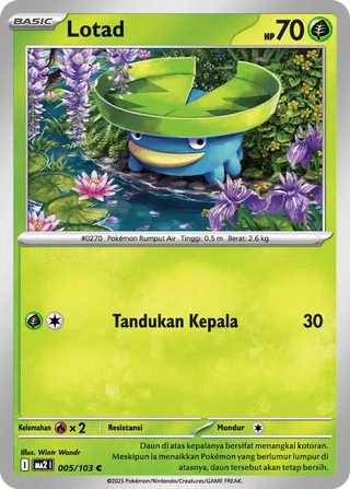 Lotad (Blue Blaze 005/103)