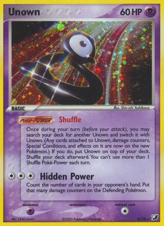 Unown (EX Unseen Forces B/28)