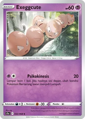 Exeggcute (Incandescent Arcana 032/068)
