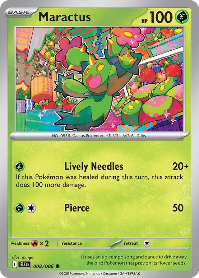 Maractus Black Bolt 008/086 Common