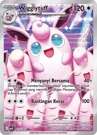 Wigglytuff (Blue Blaze 117/103)