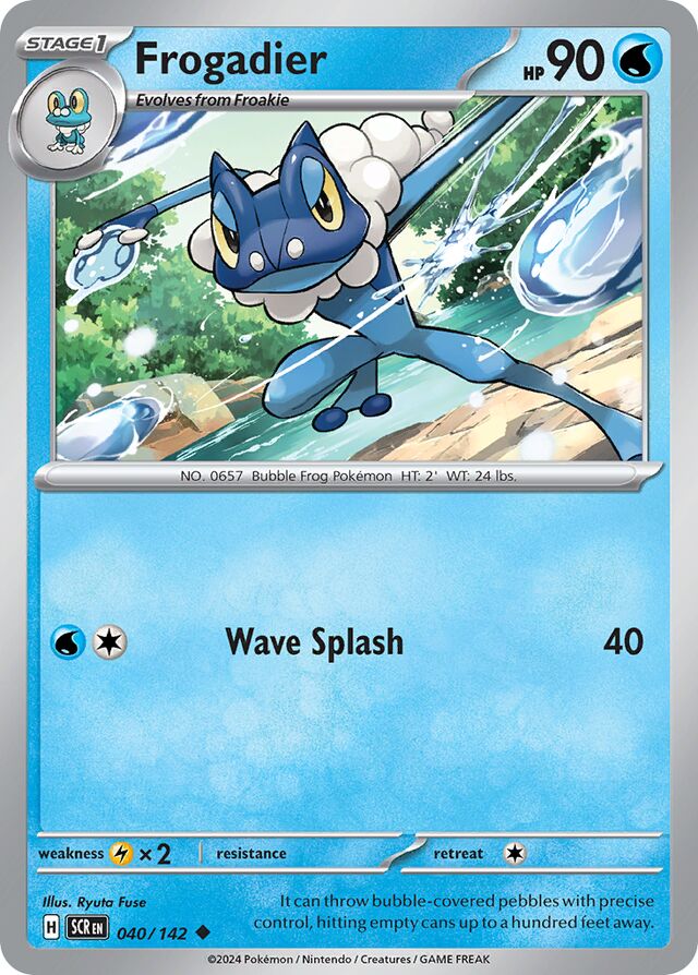 040/142 Frogadier SCR Uncommon