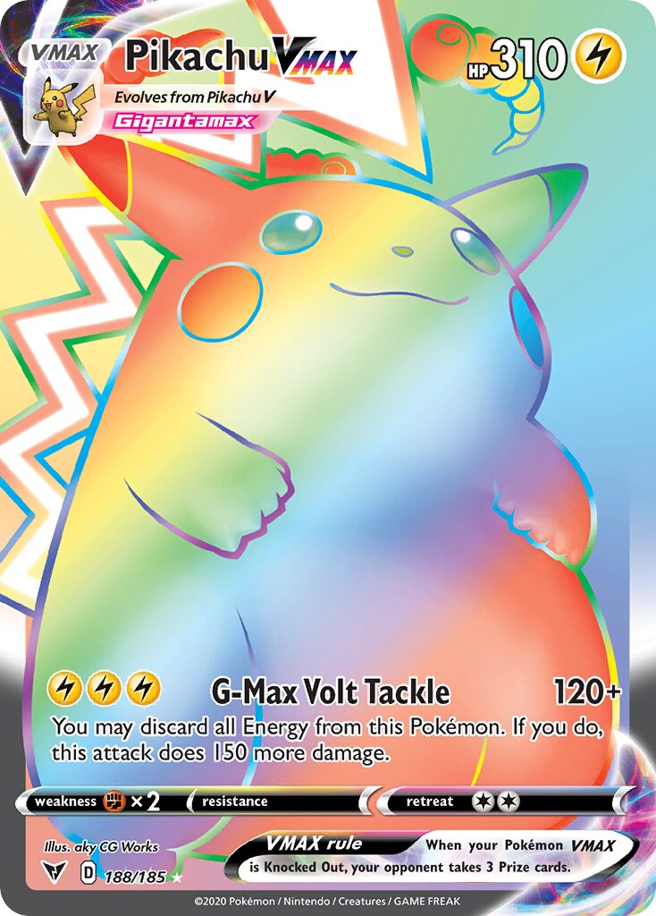 Pikachu VMAX (Vivid Voltage 188/185) (International TCG) – TCG
