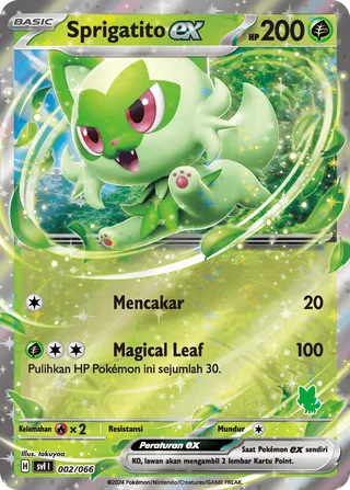 Sprigatito ex (Trainers Camp 002/066)