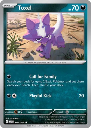 Toxel (Phantasmal Flames 067/094)