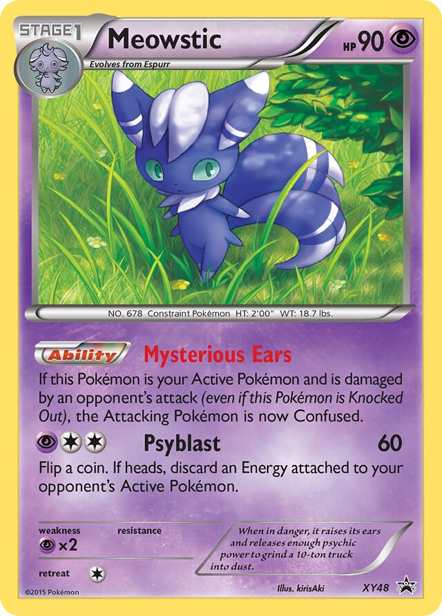 Meowstic XY Black Star Promos XY48 PROMO
