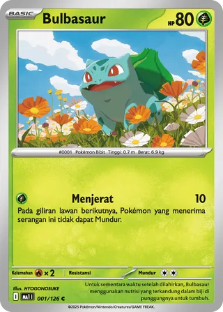 Bulbasaur (Mega Evolution 001/126)
