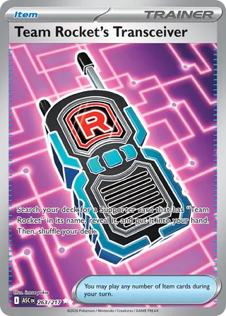Team Rocket's Transceiver (Ascended Heroes 263/217)