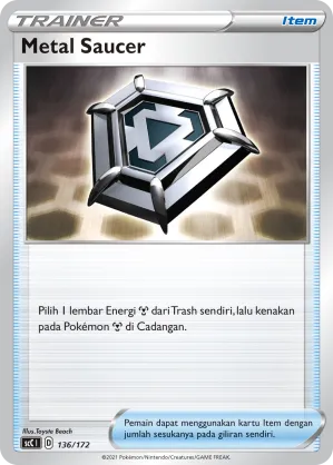 Metal Saucer (Evolution V Starter Deck 136/172)