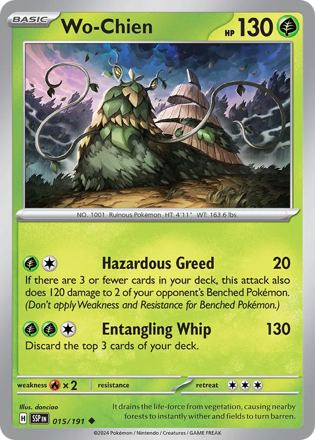Wo-Chien Surging Sparks 015/191 Uncommon