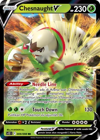 Chesnaught V (Paradigm Trigger 009/098)