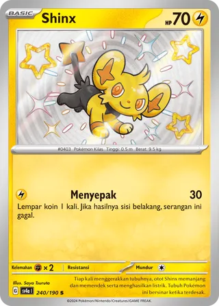 Shinx (Shiny Treasure ex 240/190)