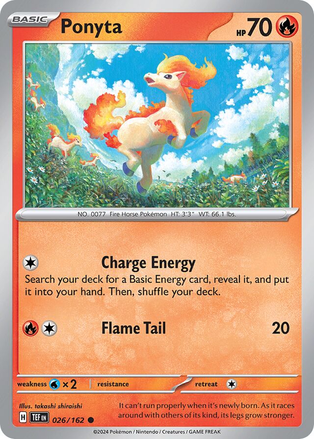 026/162 Ponyta TEF Common