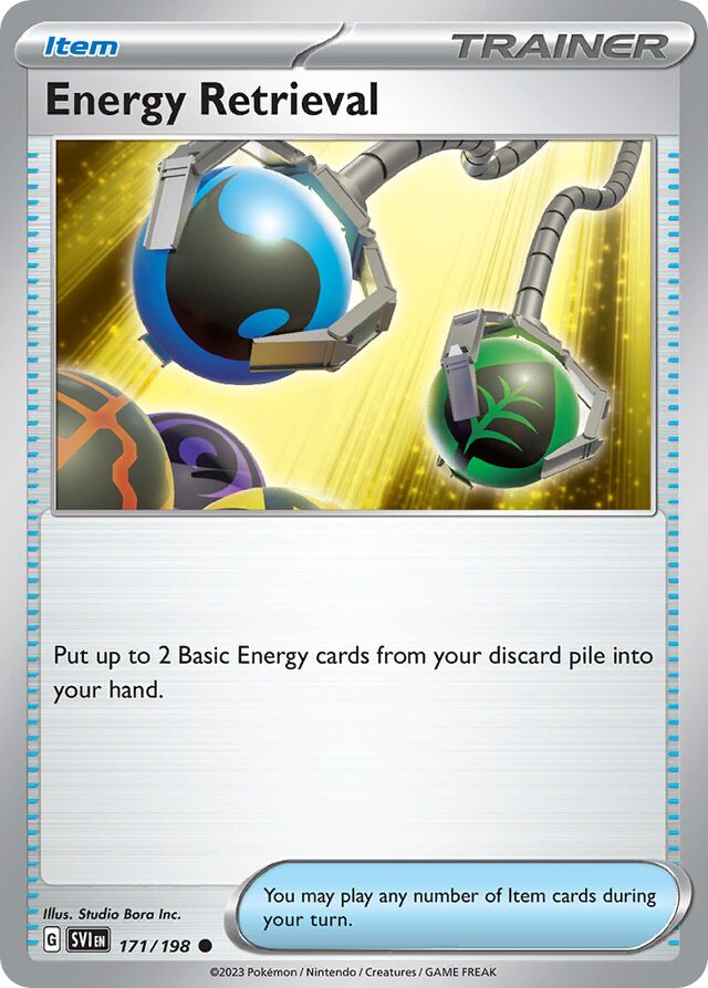 Energy Retrieval Scarlet & Violet 171/198 Common