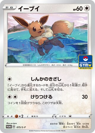 Pokemon TCG - Promo - 181/S-P (P) - Eevee