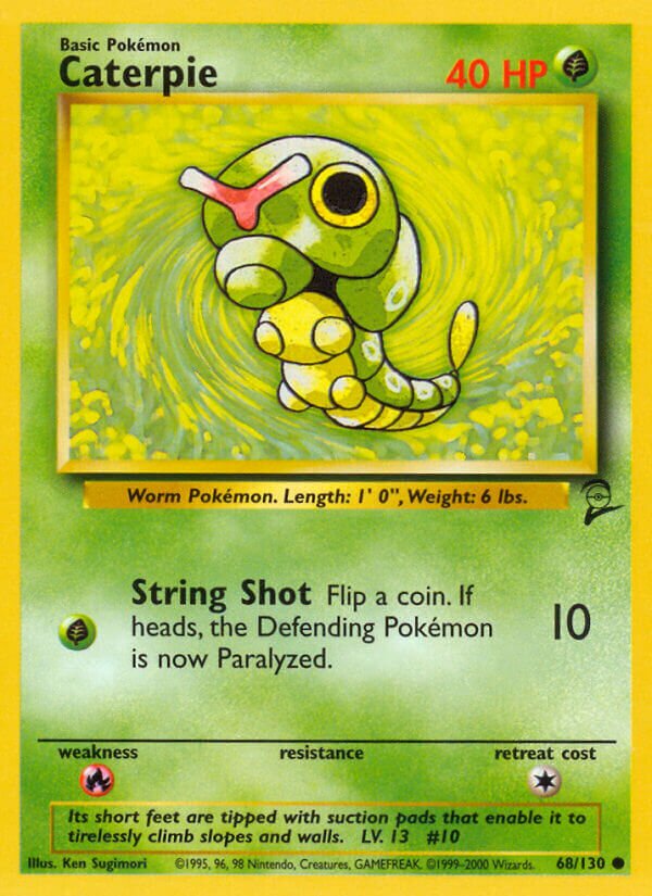 Caterpie Base 2 68/130 Common