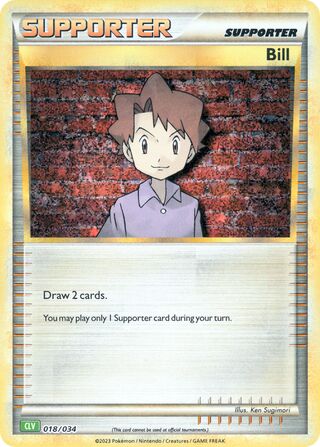 Bill (Pokémon TCG Classic (Venusaur) 018/034)
