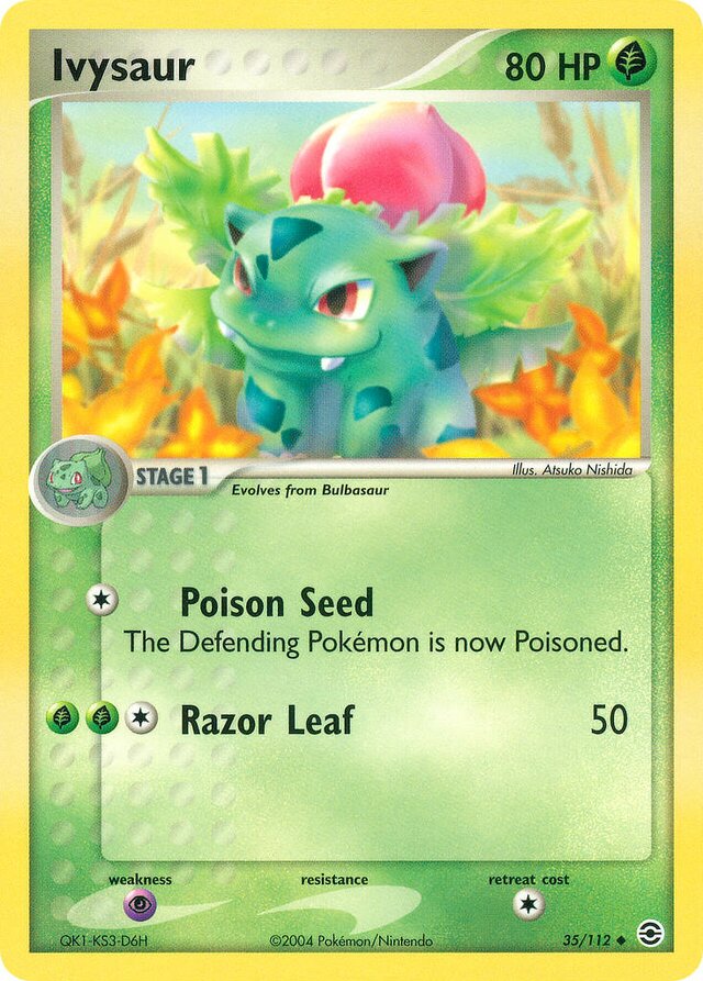 35/112 Ivysaur RG Uncommon