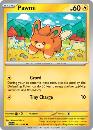 Pawmi (Phantasmal Flames 032/094)