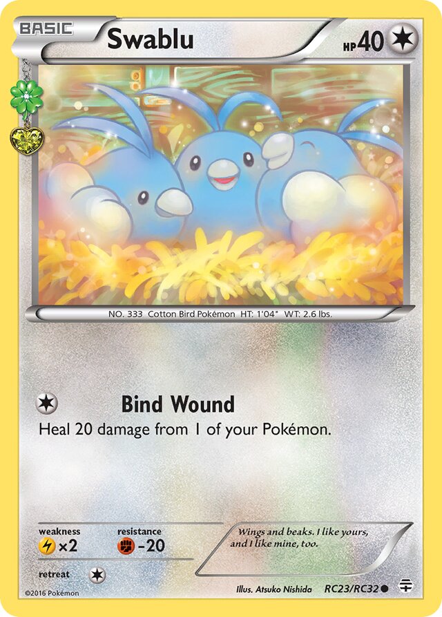 Swablu Generations Radiant Collection RC23/RC32 Common