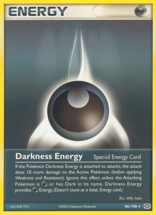 Darkness Energy (EX Emerald 86/106)