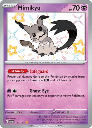 Mimikyu (Paldean Fates 160/091)