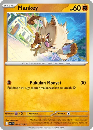 Mankey (Violet ex 049/078)
