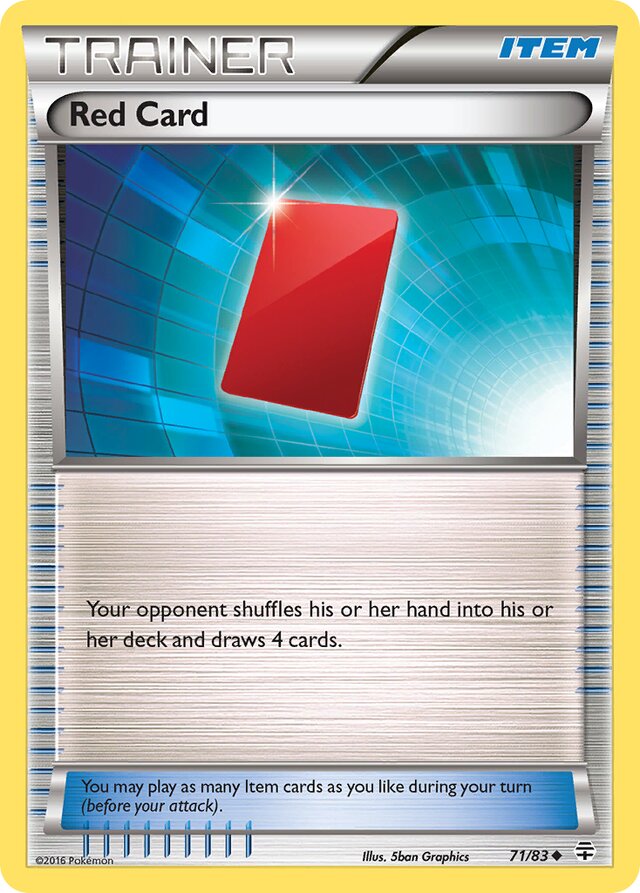 Red Card Generations 71/83 Uncommon