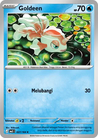 Goldeen (Shadowy Threats 027/164)
