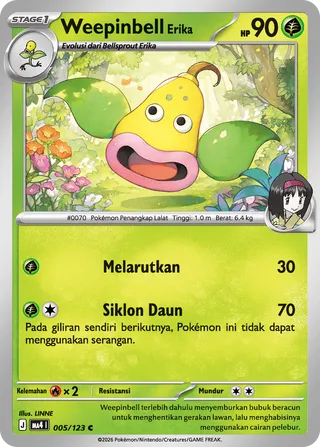 Erika's Weepinbell (Void Blast 005/123)