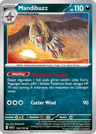 Mandibuzz (Black & White 123/172)