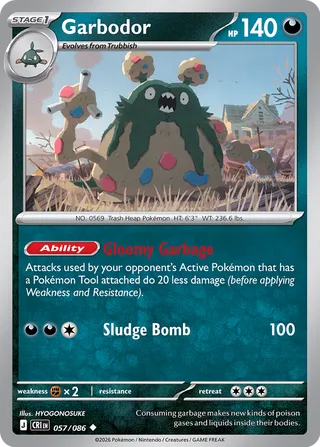 Garbodor (Chaos Rising 057/086)