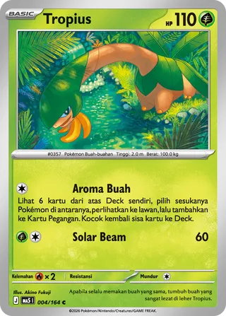 Tropius (Shadowy Threats 004/164)
