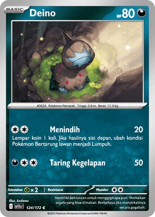 Deino (Black & White 124/172)