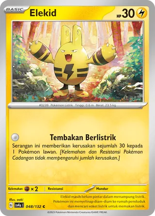 Elekid (Paradox Encounters 048/132)