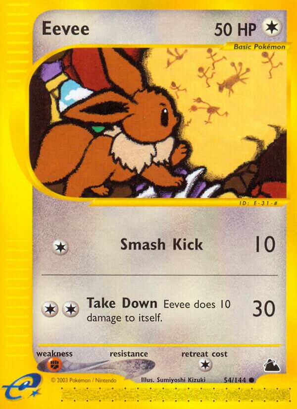 54/144 Eevee SK Common