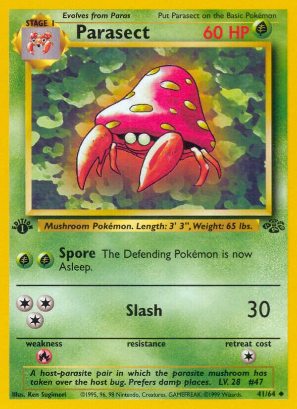 Parasect Jungle 41/64 Uncommon