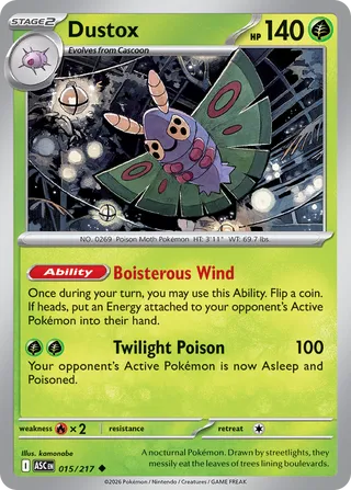 Dustox (Ascended Heroes 015/217)