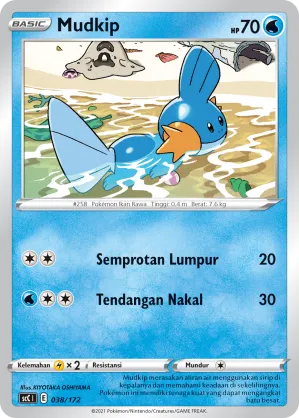 Mudkip (Evolution V Starter Deck 038/172)