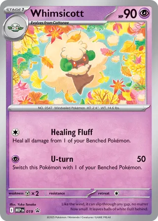 Whimsicott (Mega Evolution Promos 019)