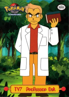 Professor Oak (Topps Series 1 TV7)