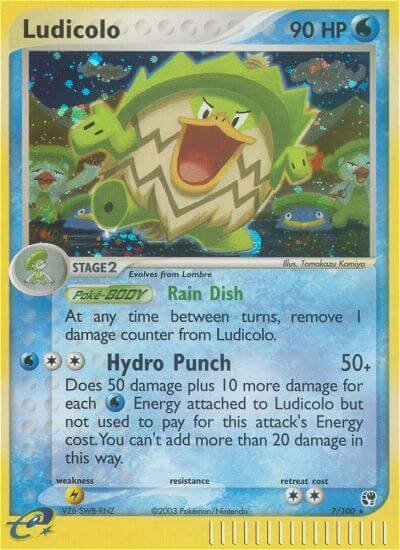 7/100 Ludicolo SS Rare Holo